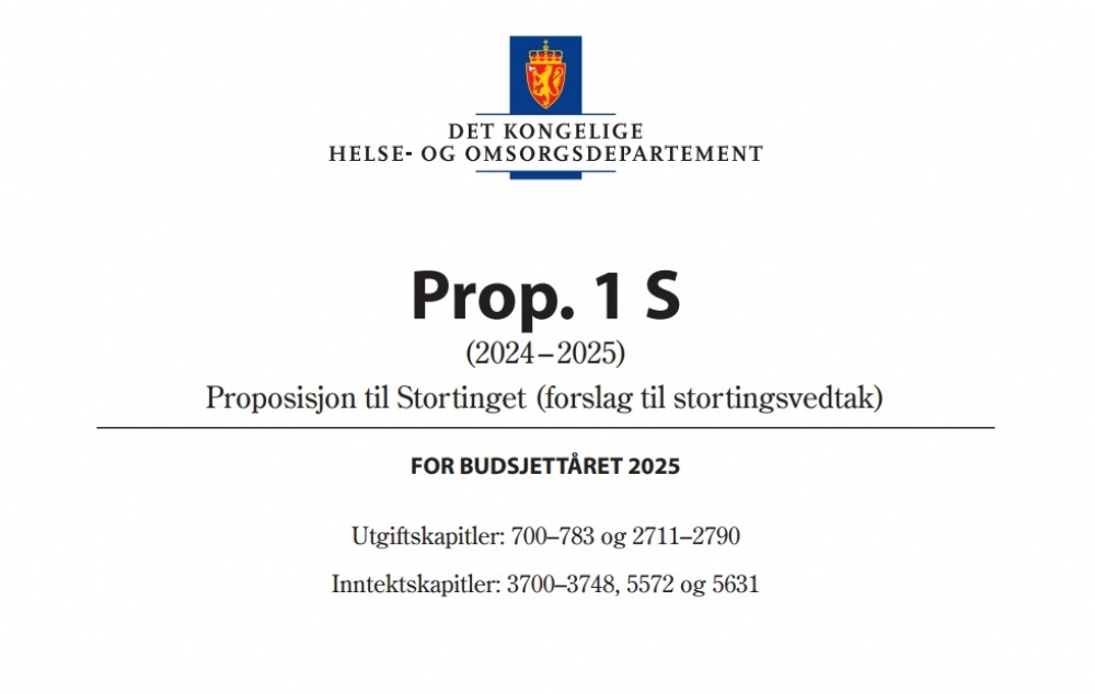 Statsbudsjettet 2025 - Fagnettverk Huntington